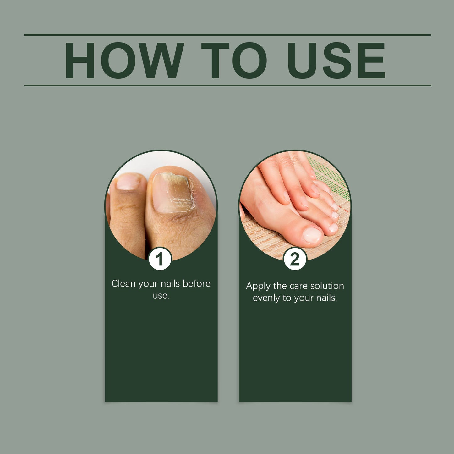 Nail Fungus Treatment Liquid Repair Damaged Foot Strengthen Cuticle Nourishing Tea Tree Ginger Anti Infection Nail Care Solution