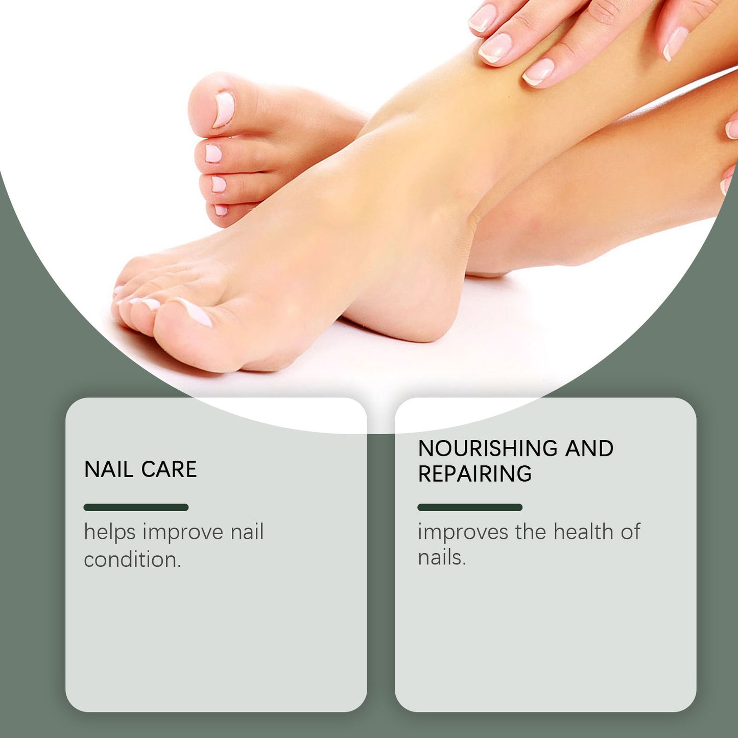 Nail Fungus Treatment Liquid Repair Damaged Foot Strengthen Cuticle Nourishing Tea Tree Ginger Anti Infection Nail Care Solution