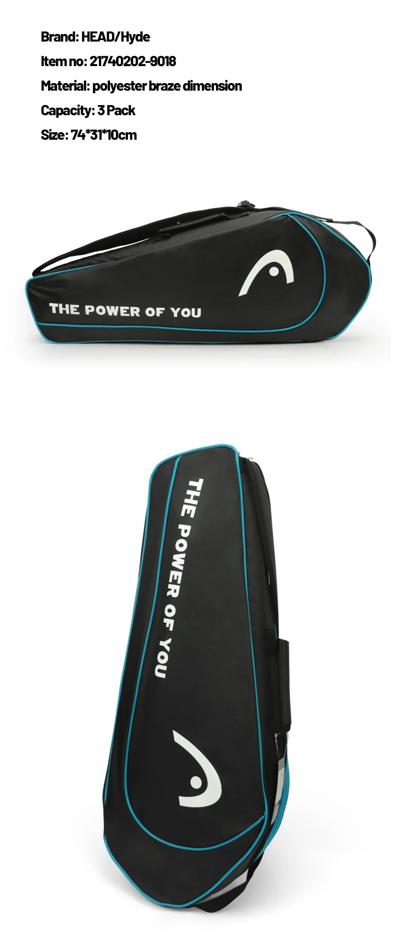 Tennis bag, multifunctional and convenient sports racket bag, large capacity single shoulder diagonal cross fitness bag