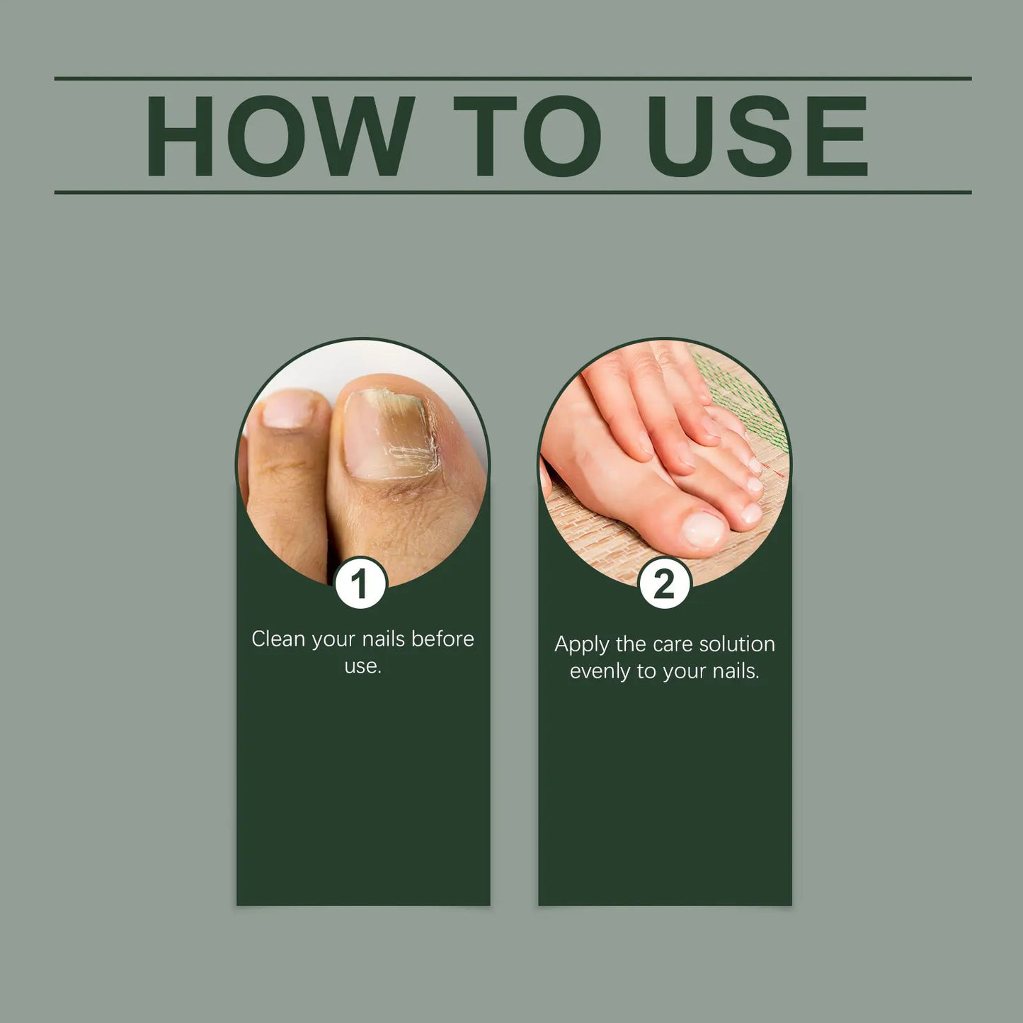 Nail Fungus Treatment Liquid Repair Damaged Foot Strengthen Cuticle Nourishing Tea Tree Ginger Anti Infection Nail Care Solution