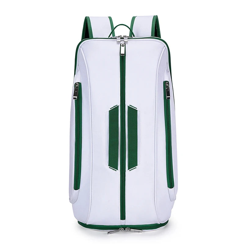 Tennis Backpack For Sport Convertible Padel Badminton Squash Pickleball Bag With Shoe Compartment, Laptop Sleeve,Fence Hook