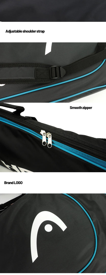 Tennis bag, multifunctional and convenient sports racket bag, large capacity single shoulder diagonal cross fitness bag