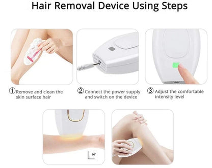 Body Bikini IPL 500,000 Flash Depilator Pulses Permanent Laser Epilator Painless For Women Hair Removal Home Use Devices