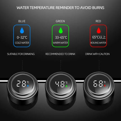 Car 500ml Intelligent Temperature Display Insulating Cup For Tesla Model 3 Model Y Model S Model X Auto Interior Accessories