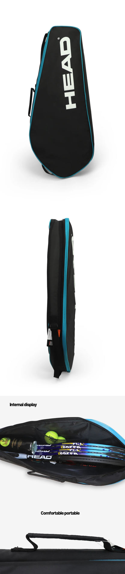 Tennis bag, multifunctional and convenient sports racket bag, large capacity single shoulder diagonal cross fitness bag