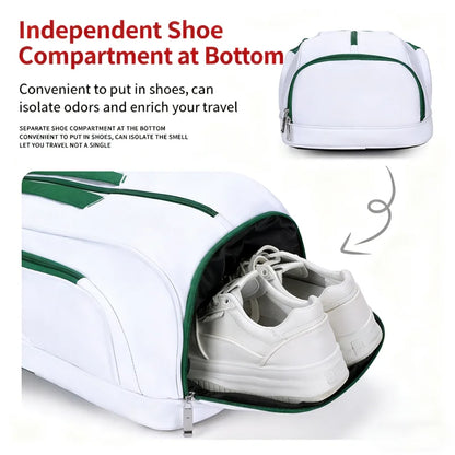 Tennis Backpack For Sport Convertible Padel Badminton Squash Pickleball Bag With Shoe Compartment, Laptop Sleeve,Fence Hook