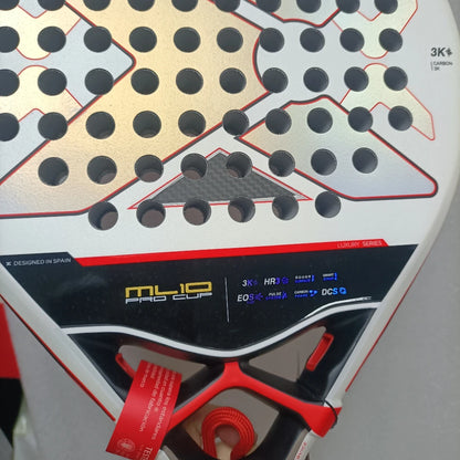 X-ONE-Carbon Fiber Paddle Raquete De Tênis, Núcleo Redondo Forma Para Iniciantes, Raquete Sem Capa Saco, 3K 12K 18K 2023-2025