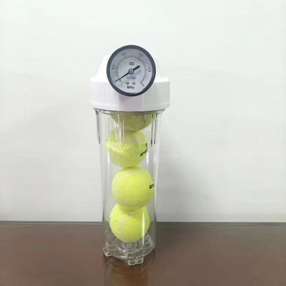 The Tennis Pressure Tank Can Hold 4/8 Tennis Balls Lt Is Leak Proof And Can Inflate Greatly Extending The Practical Life